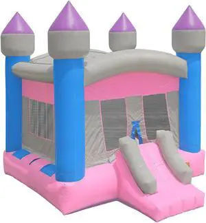 Inflatable HQ Commercial Grade Princess Castle Bounce House 100% PVC with Blower
