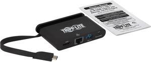 Tripp Lite U444-T6N-H4GUBC Docking Station - for Notebook/Tablet PC/Desktop PC/Smartphone - 100 W - USB 3.1 Type C - 3 x USB Ports - 1 x USB 3.0 - Network (RJ-45) - HDMI - Thunderbolt - Wired