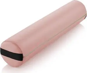 Saloniture Full Round Massage Table Bolster Pillow Pad - 26 x 6 Inch - Pink Saloniture Full Round Massage Table Bolster Pillow Pad - 26 x 6 Inch - Pink