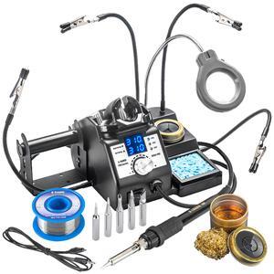 thumbnail image 2 of Soldering Kit With Desoldering Pumps And Wick – 5-in-1 Set 2 of 9