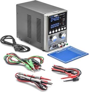 X-Tronic PX-70 Linear Variable Bench DC Power Supply 30V 5A Range  Memory Recall, Lock/Unlock Func  5 Protection Modes  USB Output  Precise Rotary Encoder Adjustments  3 Sets of Dependable Leads