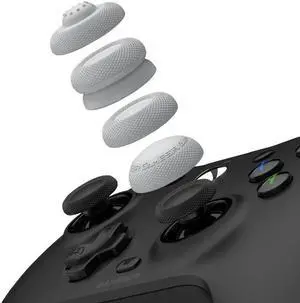 GameSir Thumb Grip Pack for the entire GameSir controllers (except X2/X3), XBox One/XBox Series controllers, PS4/PS5 controllers, Switch Pro, etc (Gray Version)