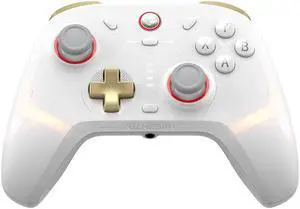 GameSir Cyclone 2 Enhanced Multi-Platform Controller for Switch, Android, iOS, PC and Steam with GameSir Mag-Restm TMR Stick-White Controler