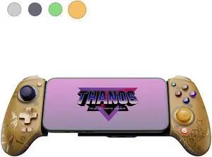 GameSir G8+ Bluetooth Wireless Mobile Gaming Controller for Switch, iOS, Android, tablets, or PC Gamepad with Hall Effect Joysticks/Hall Trigger, 3.5mm Audio Jack-Thanos Edition