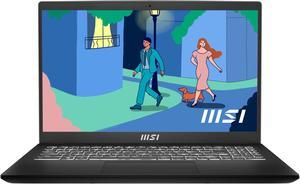 MSI Modern 15 15.6" Ultra Thin and Light Professional Laptop Intel® Core™ i7-1195G7 Intel® Iris® Xe 16GB DDR4 1TB NVMe SSD Win 11 Pro,15 B11M-022US