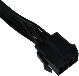 BUCIER CPU 8 Pin Female to CPU 8 Pin ATX 4 Pin Male Power Supply Converter Adapter Extension Cable for Motherboard 9.5-inch(24cm)