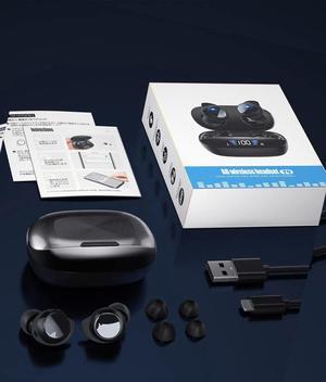 True Wireless Earbuds Bluetooth 5.3 Ear Buds for IOS Android, TWS Waterproof IPX7 Earbuds in Ear Headphones for Sports Workout Running Gym Wireless Bluetooth Deep Bass Earphones with Microphone