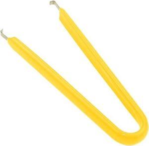 IC Chip Remover Clip U-shaped Switch Key Puller Keycaps Keyboard Removing Tool(Yellow)