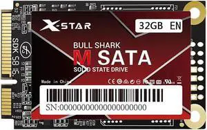 mSATA SSD HDD Internal Solid State Hard Drive for Laptop Notebook Server 32GB for Windows DOS Linux Unix(32GB)
