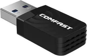 BUCIER USB Wifi Adapter 1300Mbps USB Wi-fi Adapter 2.4G 5G Network Card Antenna Wi fi Receiver Lan USB Ethernet PC Wifi Dongle