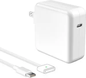 70W Magnetic 3 Mac Book Pro Charger- Compatible with MacBook pro 14 inch(2021-2023) & Mac Book Air 13/15 inch(2022-2024) Include 6.6FT USB C to 3 Braided Cable