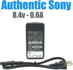 Genuine AC Adapter Battery Charger SO-NY BC-V615 for Handycam HI-8 Camcorder w/PCord