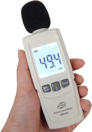 30-130dB Digital sound Level Meter Noise Tester GM1352 in Decibels LCD Screen Noisemeter With Blister Pack