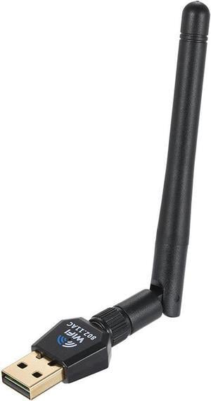 1200Mbps USB Wifi Adapter USB Wireless Adapter Daul Band (2.4G/300M+5G/867M) 802.11 ac for Desktop PC WinXP/Vista/7/8/8.1/10