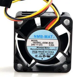 1608KL-05W-B39 24V 0.07/0.08A 4CM 3Wire FANUC special 4020 original NMB Cooling fan