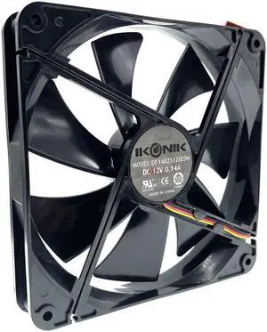 140mm fan new DF1402512SEDN DC 12V 0.06A sleeve 3-Pin 140x140x25mm pc case Server cooling Fan 1050RPM
