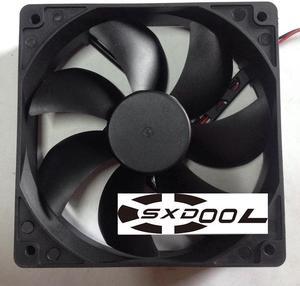 Young Lin 12025 12CM 12V 3.4W DC chassis cooling fan DFS122512H Mute cooler 2-wire 2-pin