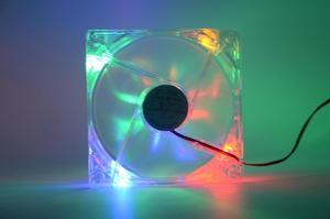 12CM case cooler 120mm LED multi color 12V 4Pin 120x25mm Computer PC Host CPU Cooling Fan led light fan