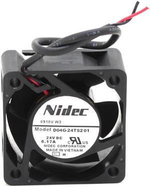 NIDEC D04G-24TS2 01 DC24V 0.17A 4CM 4020 40mm inverter silent cooling fan