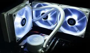 ID-COOLING XF-12025-SW Low Profile Cooling Fan 4Pin PWM High Air Pressure,Low Noise & Big Airflow,For CPU&GPU&VGA coole