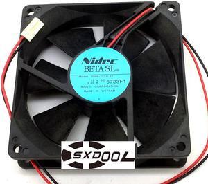 NEW Nidec 9025 9CM 12V 0.2A D09A-12TU 03 Fuji inverter industrial computer cooling fan