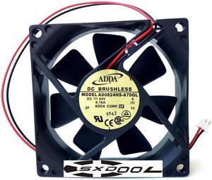 New original ADDA AD0824HS-A70GL 8CM 8025 24V 0.16A cooling fan