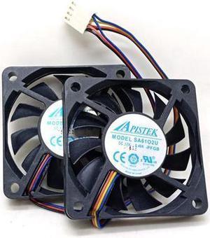 Original For 62RTDH1100-4701 SA61O2U DH110 API APISTEK 60mm 6010 daul cooling fan