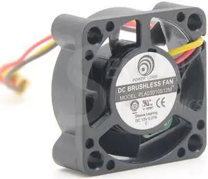 Original POWER LOGIC PLA03010S12M 3cm 3010 12V 0.07A 3-line 3-pin speed measurement mute Beiqiao cooling fan Original POWER LOGIC PLA03010S12M 3cm 3010 12V 0.07A 3-line 3-pin speed measurement mute Beiqiao cooling fan