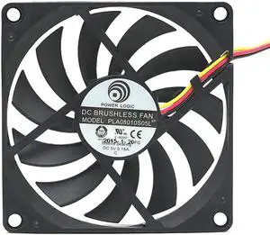 POWER LOGIC power PLA08010S05L 5V 0.15A 8 cm 8010 USB connector cooling fan