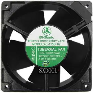 New Bi-Sonic 4E-115B 12cm 12038 120*120*38mm AC115V 24/22W 2650/3000RPM all metal cooling fan