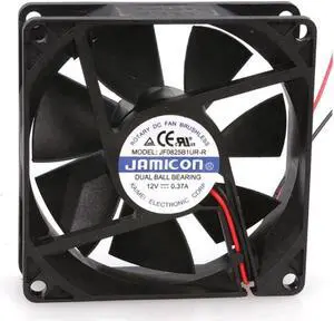 New JAMICON Corporation JF0825B1UR-R Fan 12VDC 52 CFM 80X80X25 52 CFM Dual Ball Bear