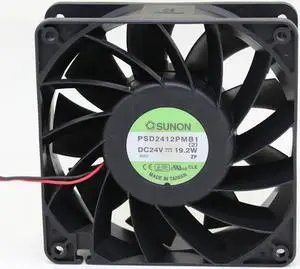 12cm New Original SUNON PSD2412PMB1 120x38mm 12038 120mm DC 24V 19.2W server inverter axial Cooling Fans case cooler
