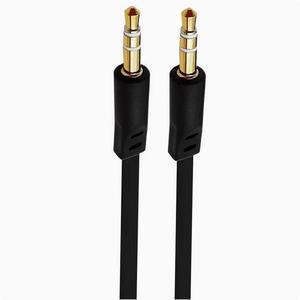 High elastic flat computer projection laptop TV output power amplifier speaker DC3.5 male and female bend audio extension cable Level 3 Father-in-law straight head  15CM