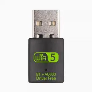 USB Bluetooth 5.0 Wireless card 100Mbps dual-band wireless card driver free WiFi Bluetooth 2 in 1 
 150M+ Bluetooth 4.2 Unavoidable drive