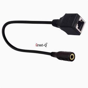 DC3.5 Male/Female RJ45 Network port Touch screen cable RJ45 female to DC3.5 Level 4 4  Female