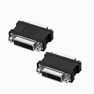 Computer DVI video card to DVI adapter DVI 24+1+5 mother-to-mother computer connects to DVI monitor converter