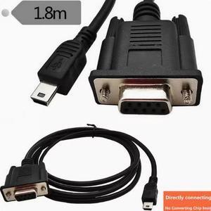 RS232 Female serial Cable DB9 Female pair USB cable COM port mini USB TO RS232 Cable