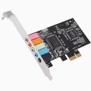 PCIE Sound card 5.1 Sound Channel Sound card CMI8738 chip pci-e 5.1 Stereo audio card