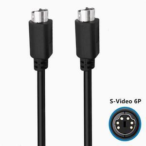 S-Video  Straight head MID 6pin 6-core copper PS extension cable PS2 adapter cable to keyboard and mouse port