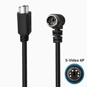 S-Video Single elbow MID 6pin 6-core copper PS extension cable PS2 adapter cable to keyboard and mouse port 0.5M