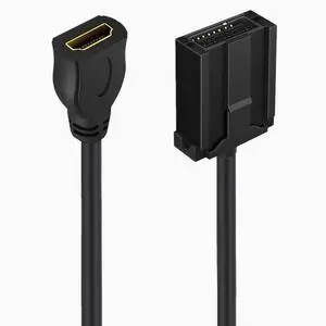 HDMI E TYPE HDMI Car HD audio and video cable hdmi E type to HDMI male and female Female to Female