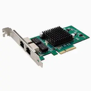 Dual-port Gigabit network adapter Intel82576 PCIe x4 Network adapter of the server Dual-port Gigabit network adapter Intel82576 PCIe x4 Network adapter of the server