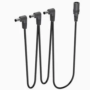 DC power cable 5.5x2.1 Elbow Expansion topology cable splitter 5521 Charging cable 3 Ports