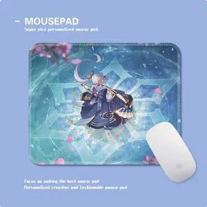 Kamisato Ayaka Mouse pad Small Genshin Impact gaming table pad Computer keyboard pad Medium mouse pad 30X25CM Galaxy Kamisato Ayaka Mouse pad Small Genshin Impact gaming table pad Computer keyboard pad Medium mouse pad 30X25CM Galaxy
