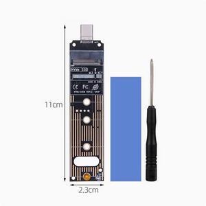 From nvme to USB3.1 Type-A m.2 to usb3.0 in-line disk box JMS583 adapter card Type-C/USB to Type-C