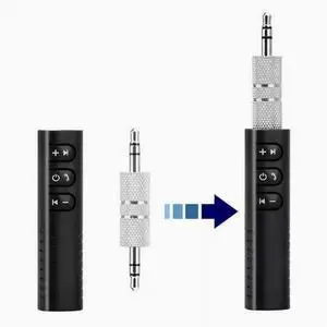 Car Bluetooth receiver Car speakerphone 3.5mm clip-on audio adapter