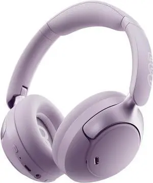 QCY H3 PRO Adaptive ANC Wireless Headphones Over Ear, 50dB Active Noise Cancellation with Multiple Modes, LDAC Hi-Res Wireless Audio, 55H Playtime, Custom EQ via App, Bluetooth 5.4 Purple
