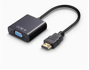 HDMI cable to VGA HD cable Cable converter set-top box HD video cable without audio frequency