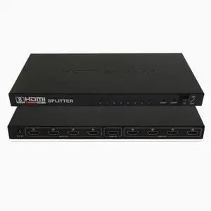 HDMI HD distributor one into eight out of 1 minute 8 4K30HZ support ultra high-definition video 1080P one minute eight display