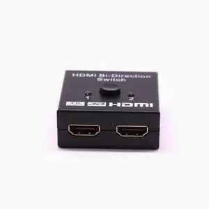 HDMI one minute two two-way switcher distributor cable distributor 4K HD cable TV 2 into 1 machine connected to the display HDMI one minute two two-way switcher distributor cable distributor 4K HD cable TV 2 into 1 machine connected to the display